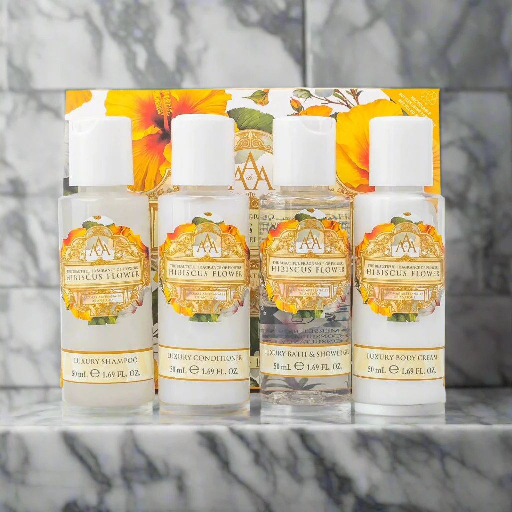 AAA Travel Collection Hibiscus 4 x 50ml - Image 2