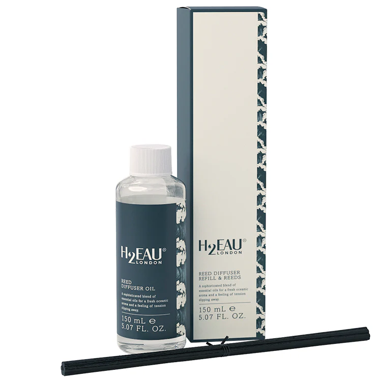 H2EAU Diffuser Oil Refill & Reeds 150ml