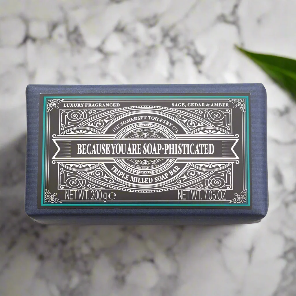 Distinguished Gentlemen Soap Sage 200g - Image 2