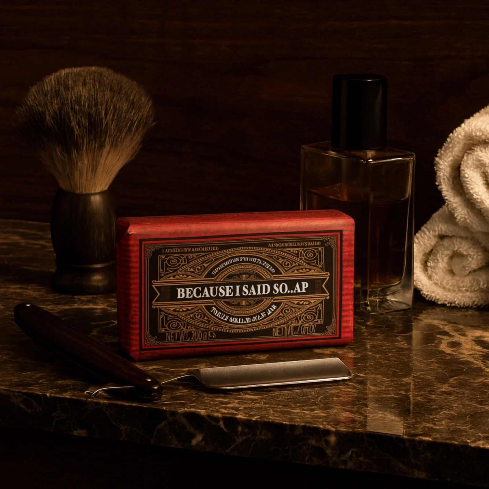 Distinguished Gentlemen Soap Sandalwood & Tobacco 200g - Image 2