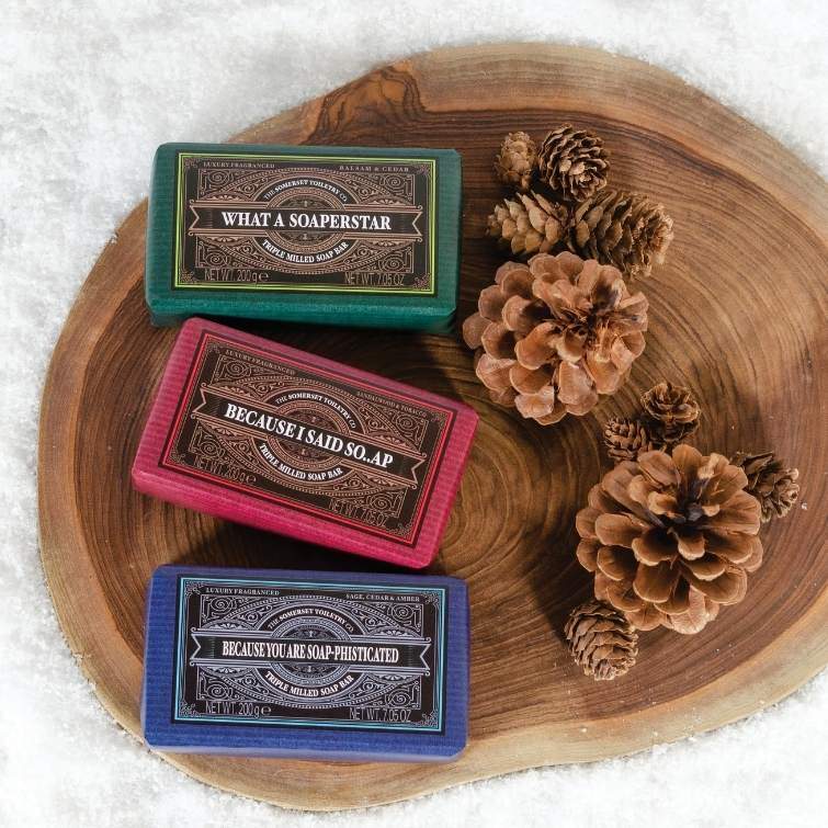 Distinguished Gentlemen Soap Sandalwood & Tobacco 200g - Image 3