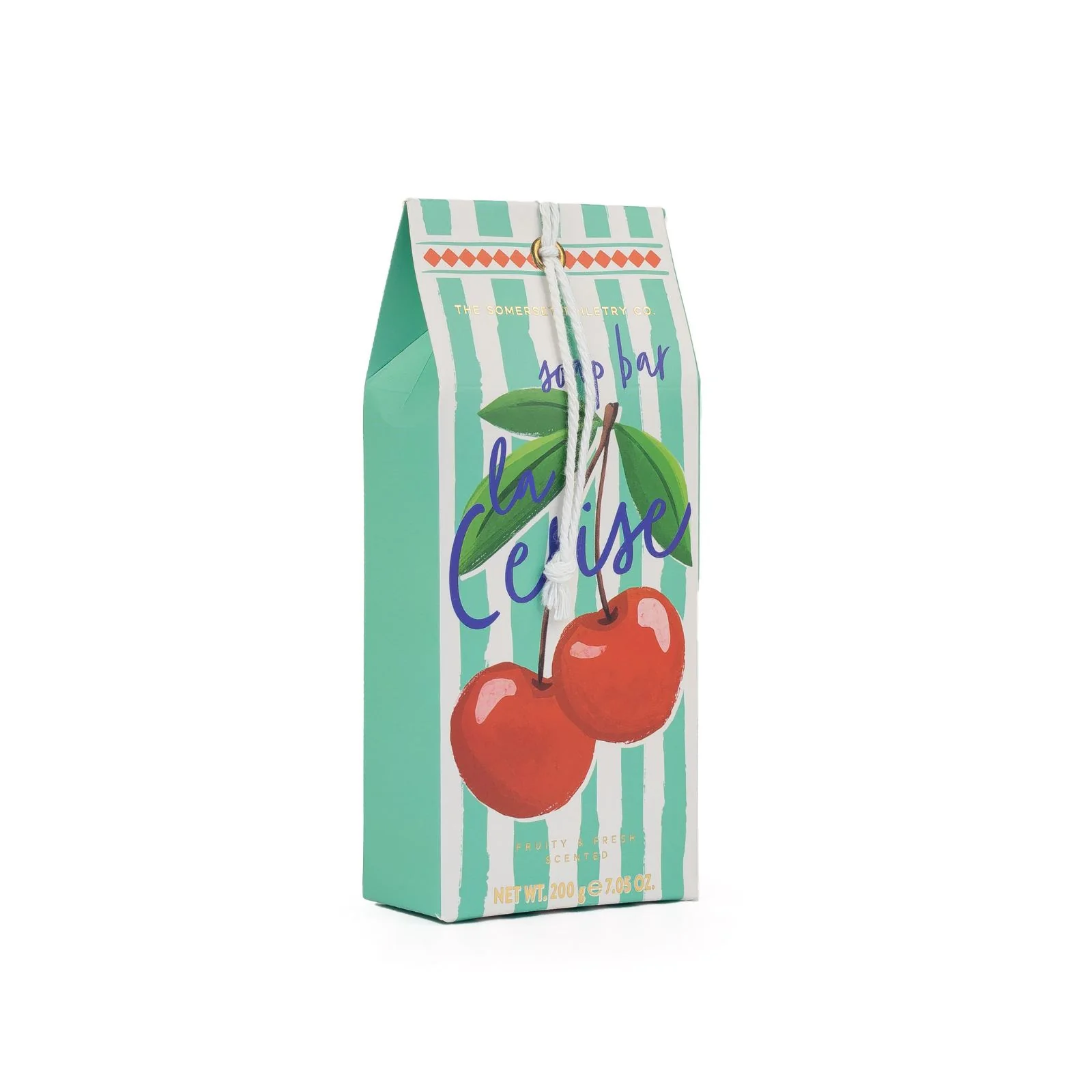 Fruity Stripes La Cerise Soap Bar 200g
