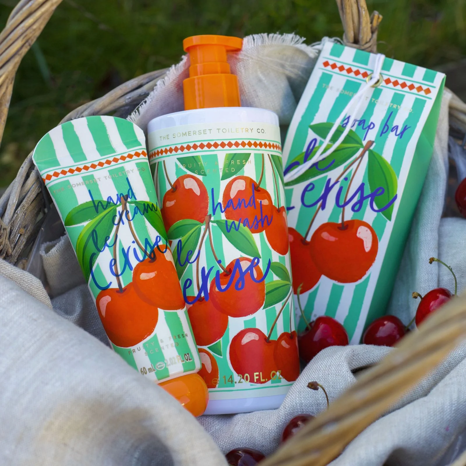 Fruity Stripes La Cerise Hand Cream 60ml - Image 3