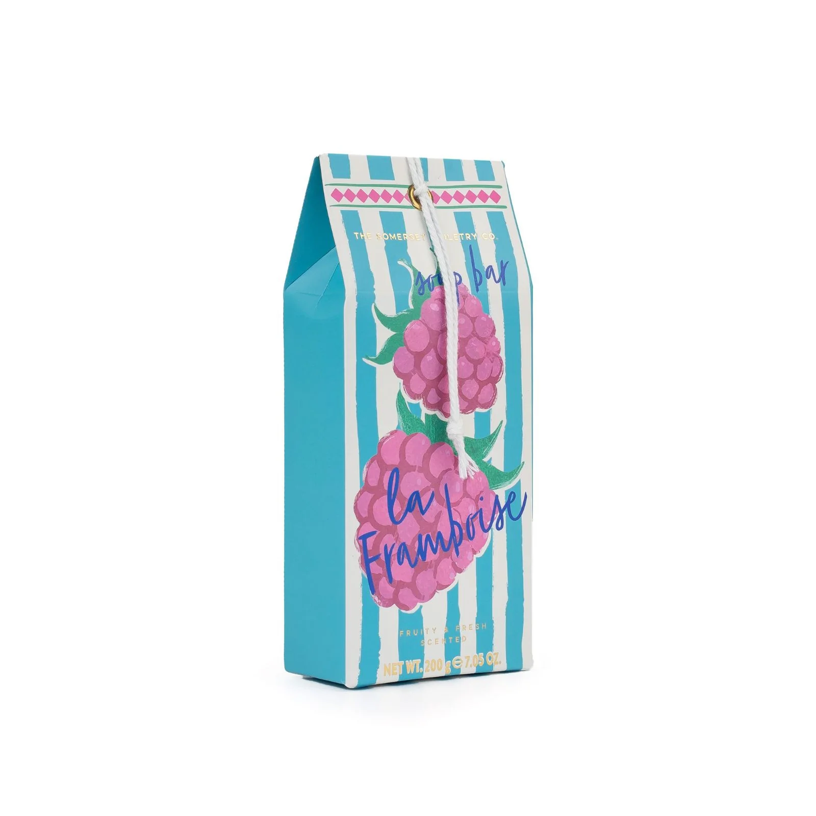 Fruity Stripes La Framboise 200g Soap Bar