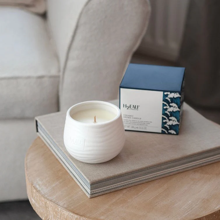H2EAU Ceramic Candle 290g - Image 2