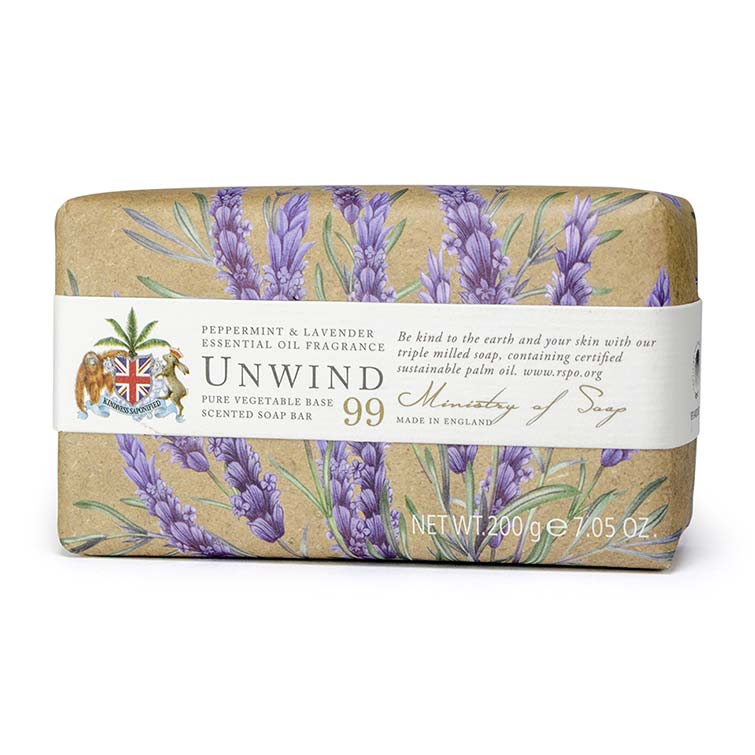 Ministry of Soap Peppermint & Lavender 200g