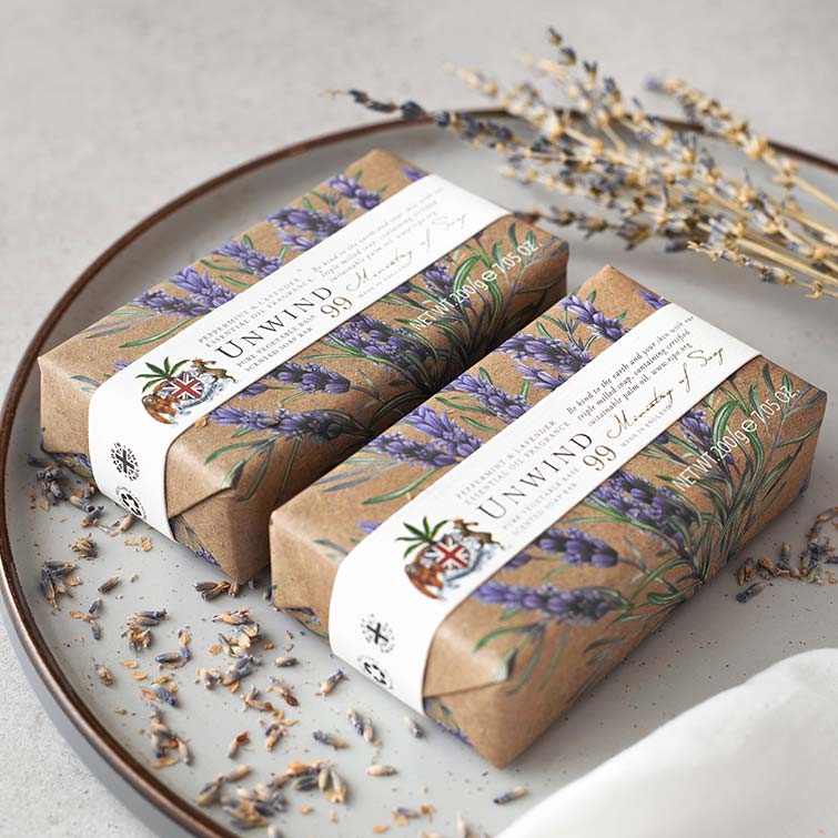 Ministry of Soap Peppermint & Lavender 200g - Image 2