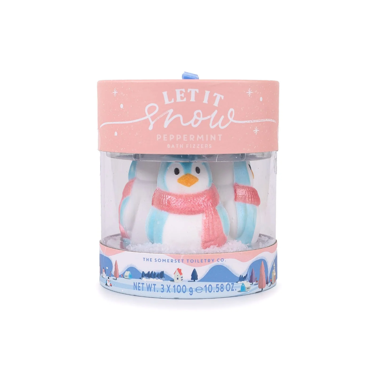 Penguin Peppermint Bath Fizzers 3 x 100g - Image 4