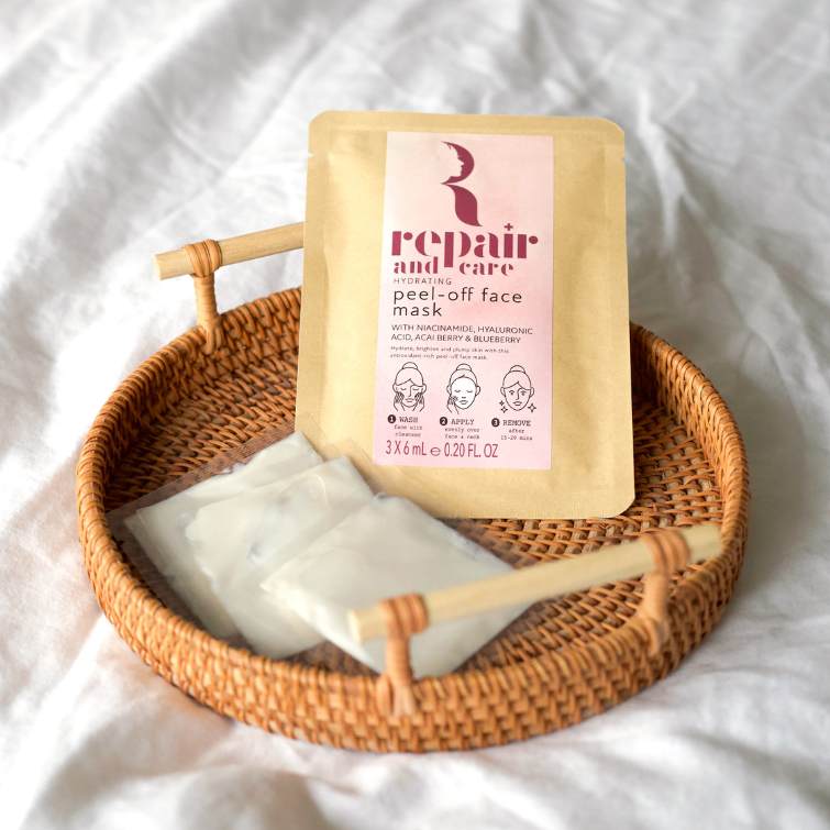 Repair and Care Peel Off Face Mask 3 x 6ml - Image 2