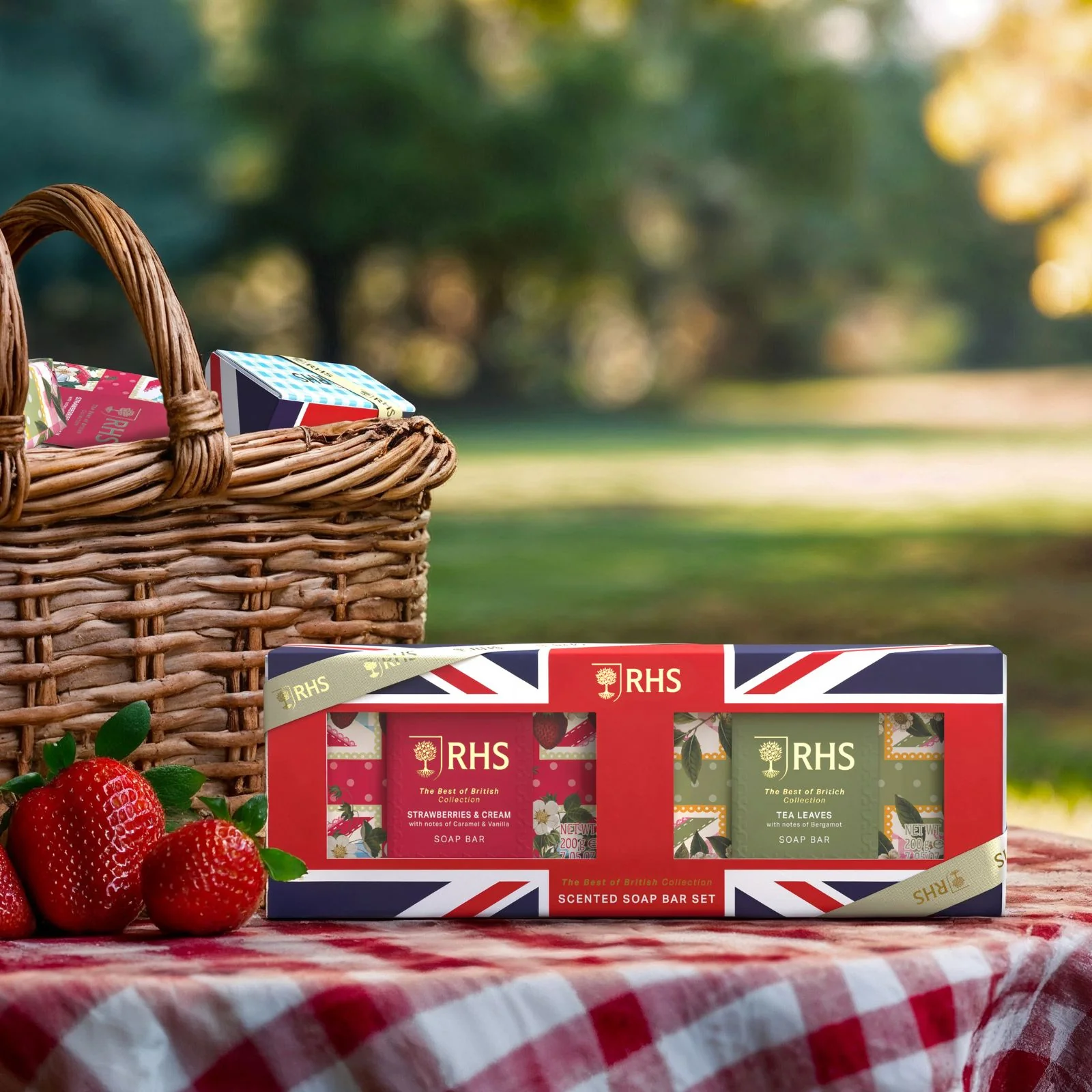 RHS The Best of British Collection Soap Bar Set 2 x 200g