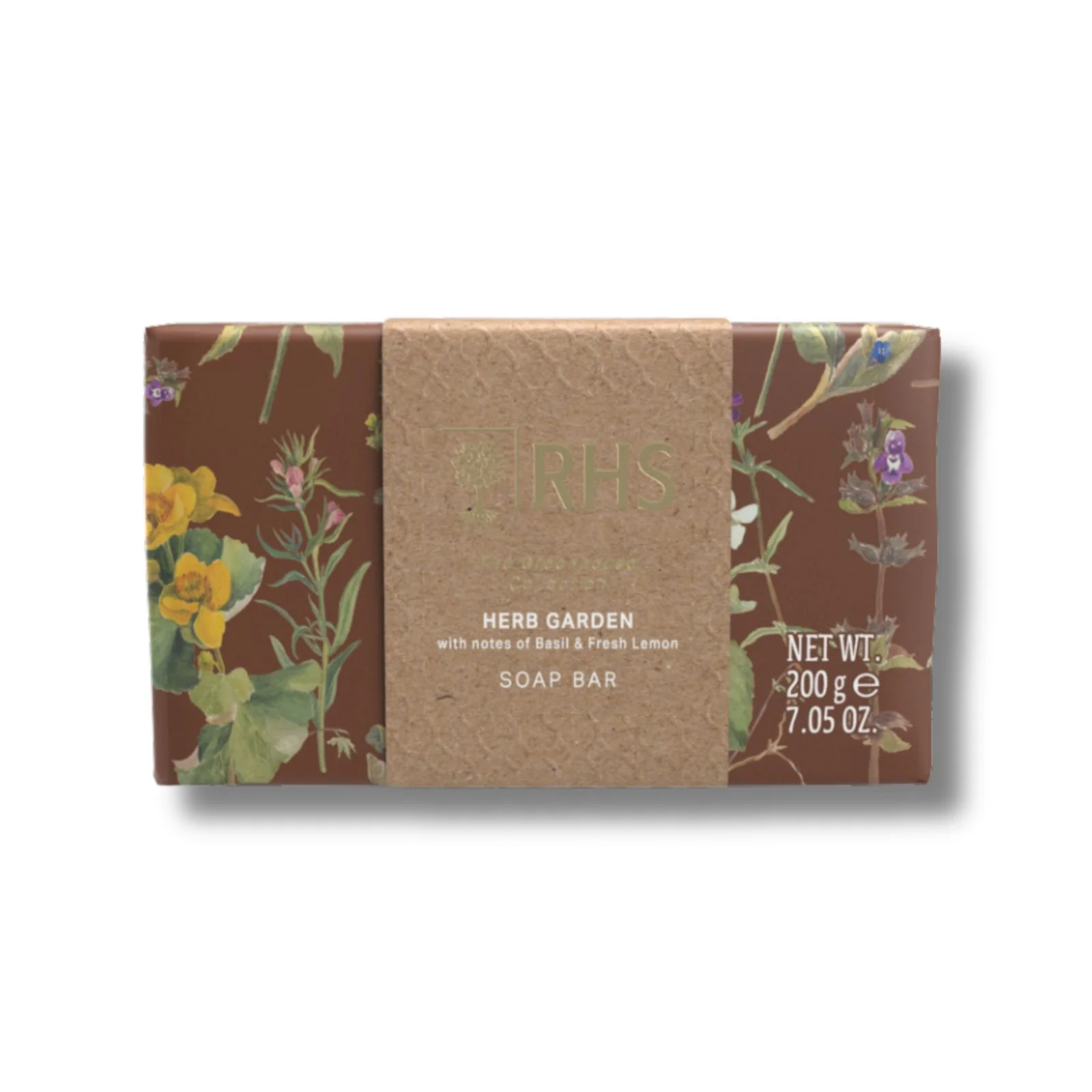 RHS Greenhouse Herb Garden Soap Bar 200g