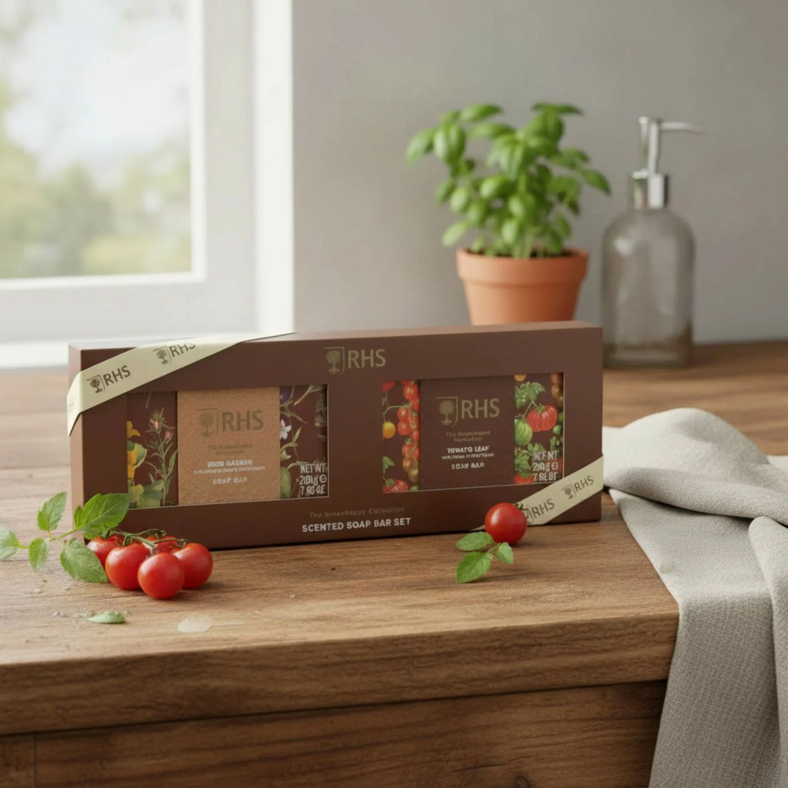 RHS The Greenhouse Collection Soap Bar Set 2 x 200g