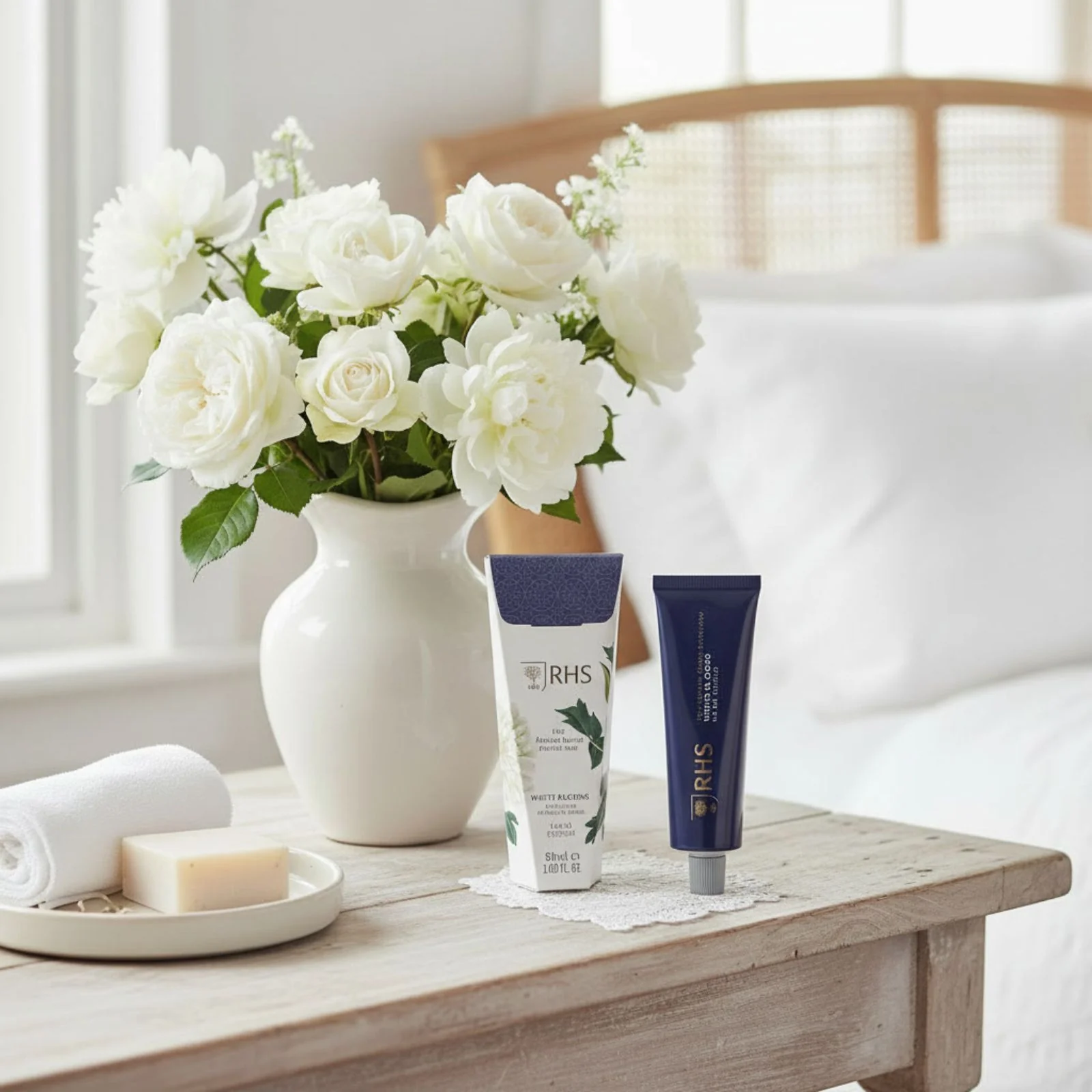 RHS Flower Show White Blooms Hand Cream 50ml - Image 2
