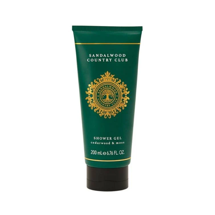 Sandalwood Country Club Cedarwood and Moss Shower Gel 200ml