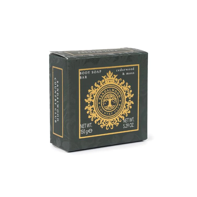 Sandalwood Country Club Cedarwood and Moss Soap Bar 150g