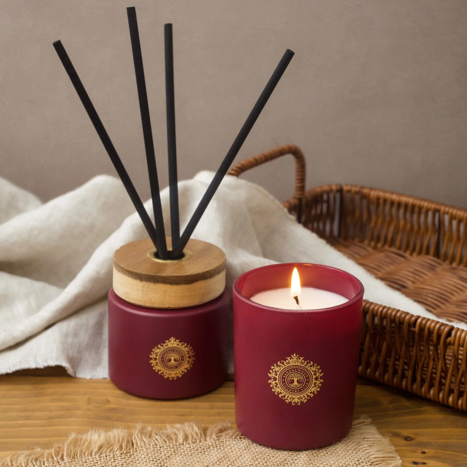 Sandalwood Country Club Redwood and Amber Diffuser 100ml - Image 3