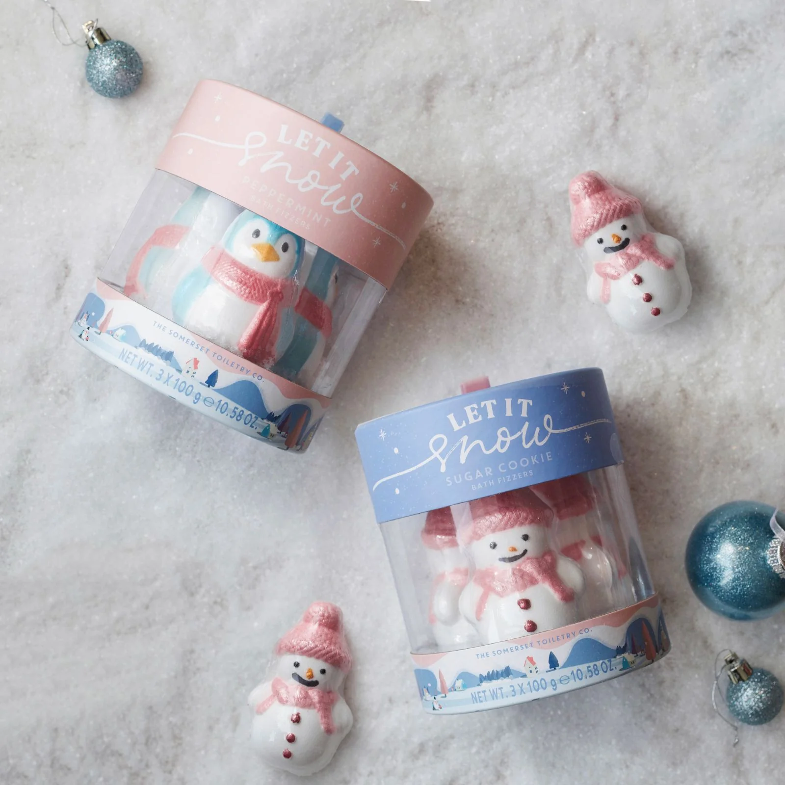 Penguin Peppermint Bath Fizzers 3 x 100g - Image 3
