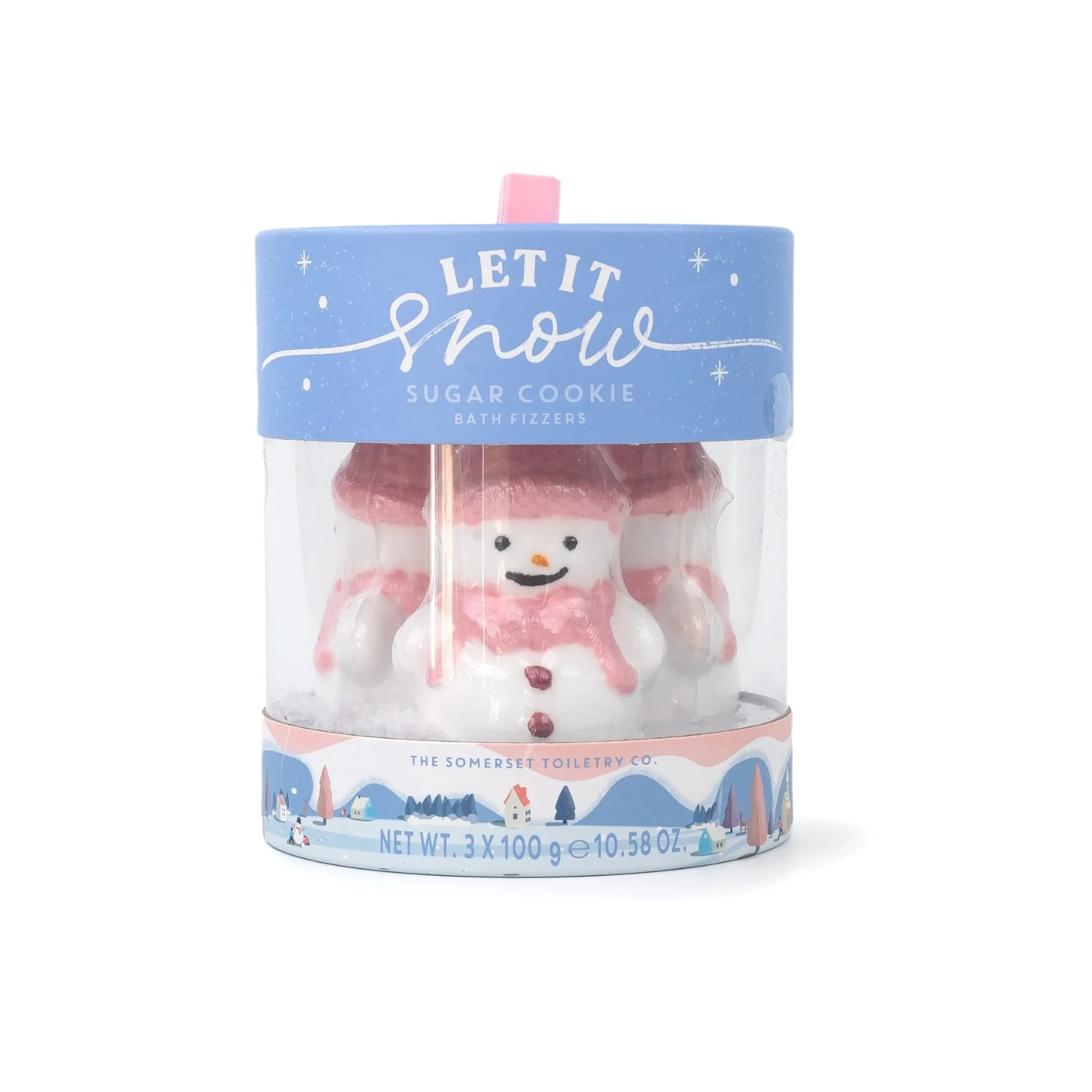 Snowman Sugar Cookie Bath Fizzers 3 x 100g - Image 4