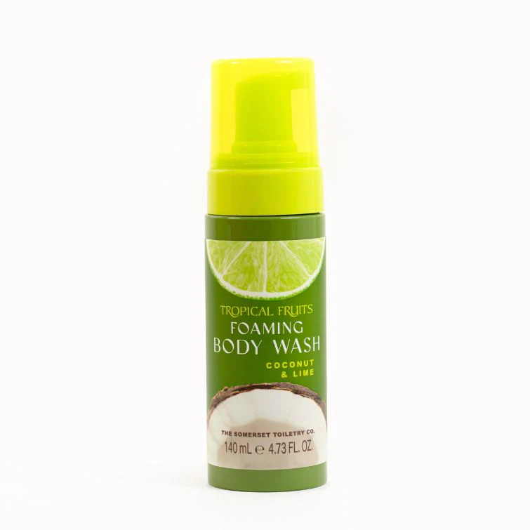 Tropical Fruits Coconut and Lime Foaming Body Wash 140ml