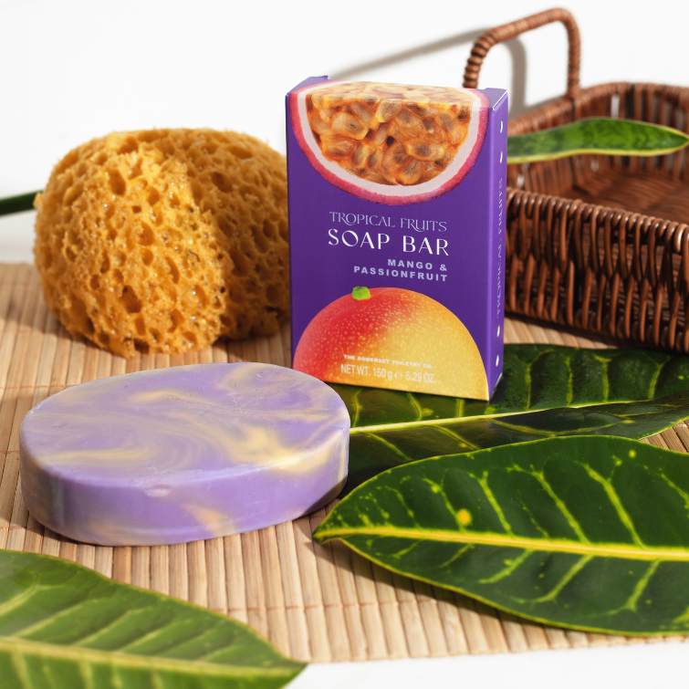 Tropical Fruits Mango & Passionfruit Soap 150g - Image 2