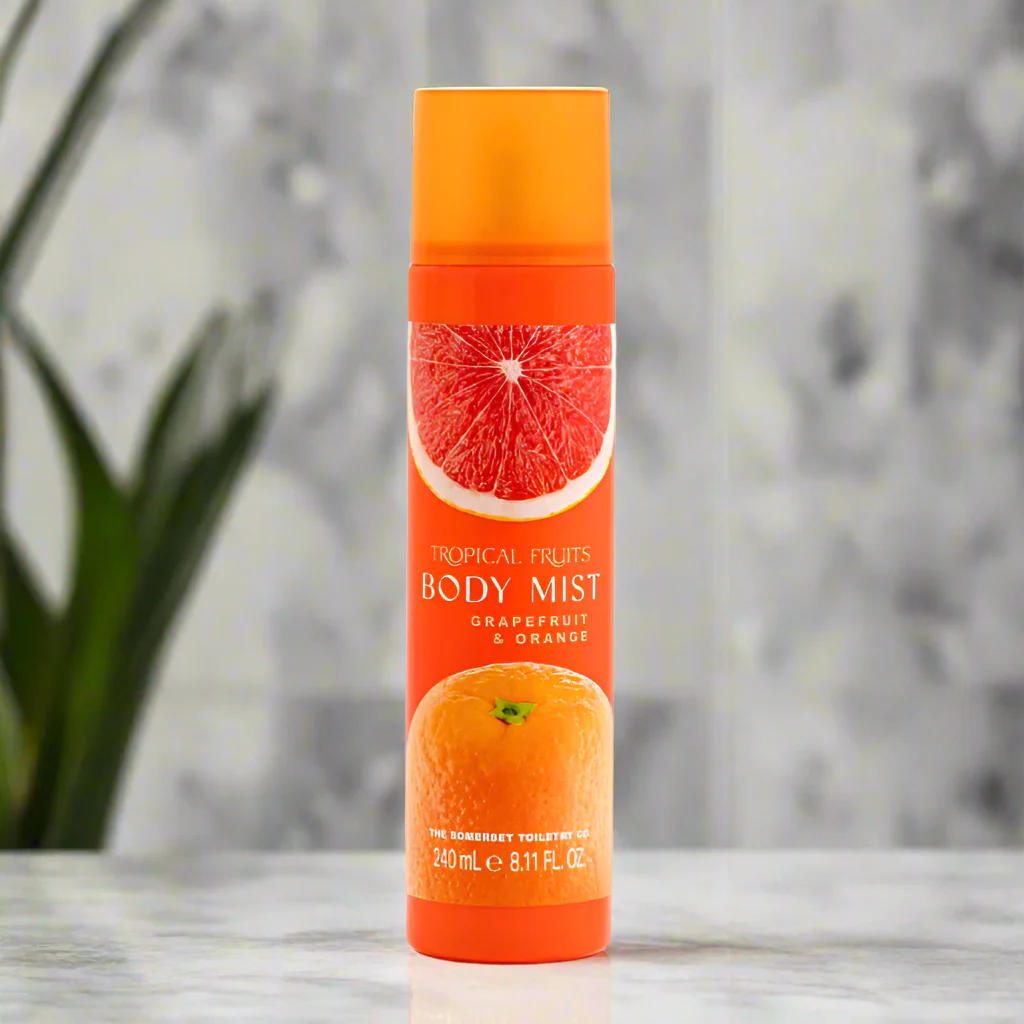 Tropical Fruits Orange and Grapefruit Body Mist 240ml - Image 2