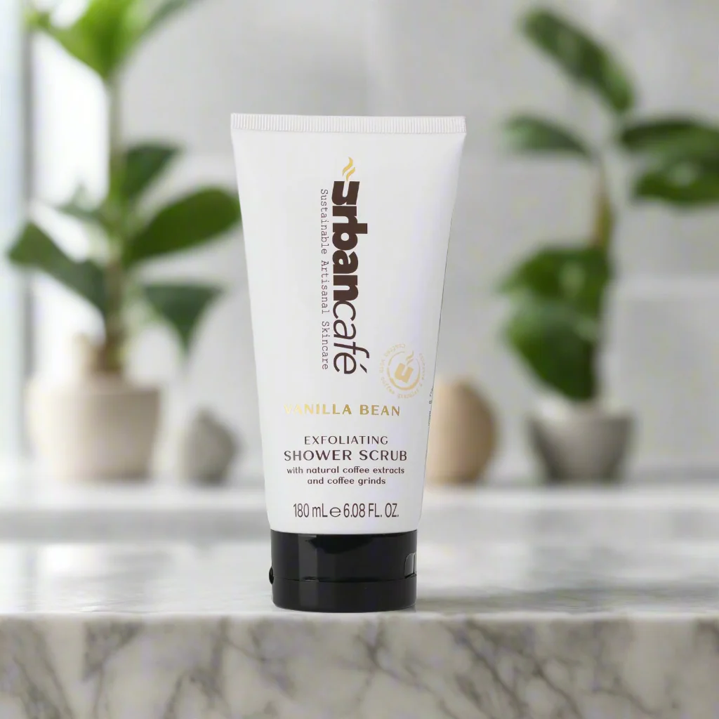 Urban Cafe Vanilla Bean Body Scrub 180ml - Image 2