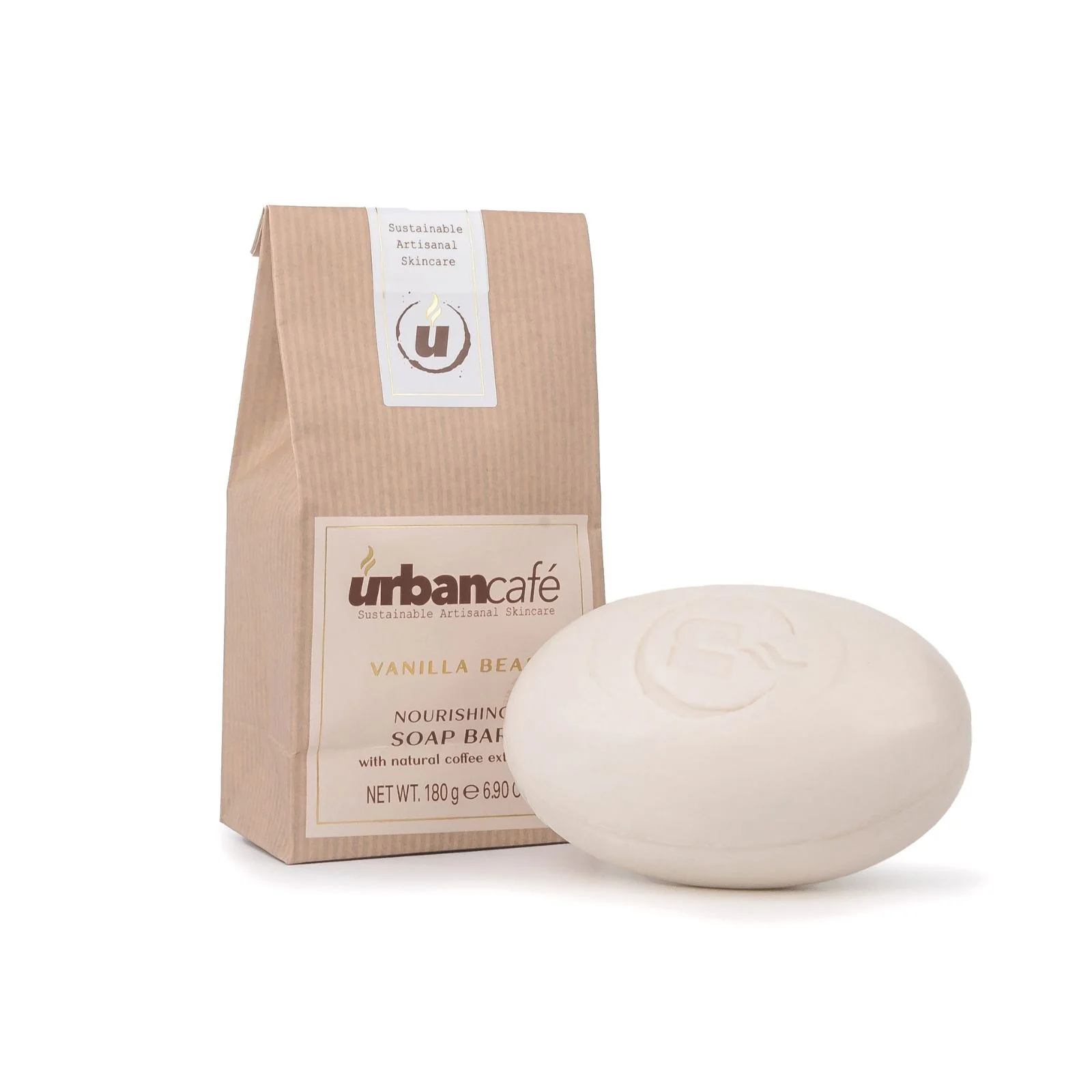Urban Cafe Vanilla Bean Soap Bar 180g