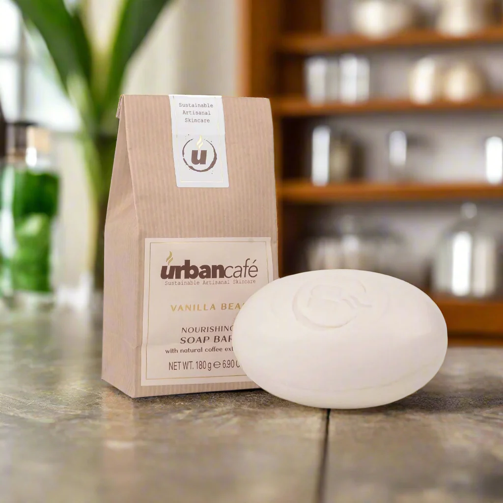 Urban Cafe Vanilla Bean Soap Bar 180g - Image 2